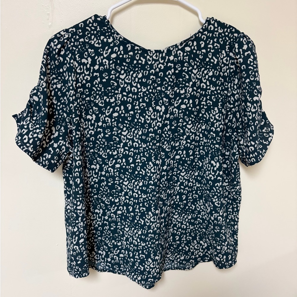 Leopard Print Blouse